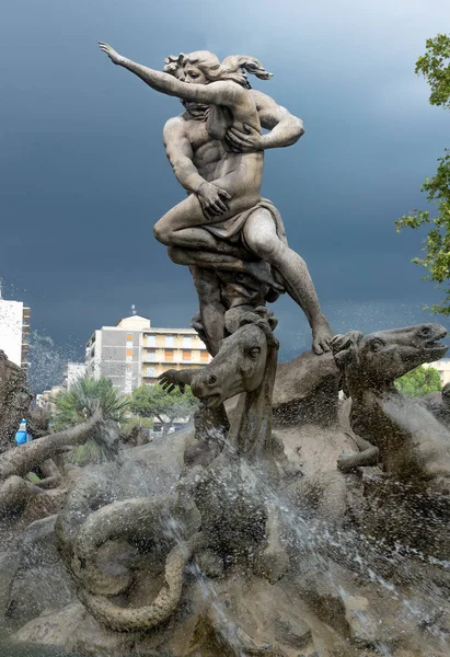 Fontana della Prosperina a Catania — Foto Stock