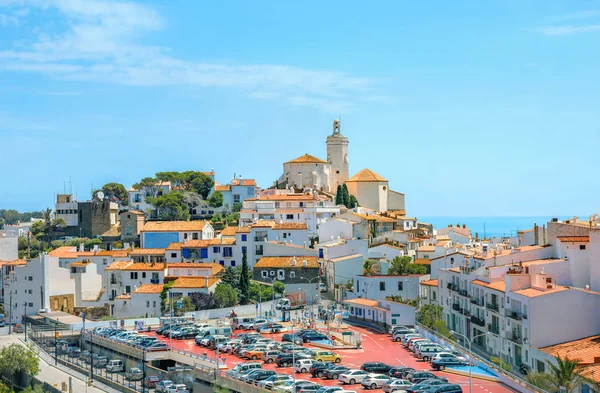 Cadaques village on Mediterranean seaside — Stock Photo, Image