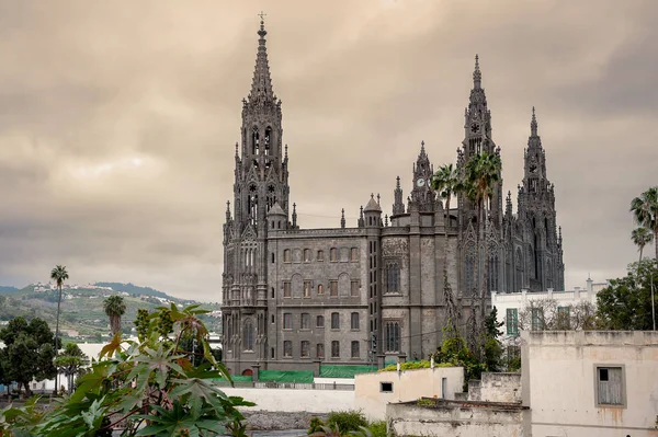 Catedral de San Juan Bautista en Arucas — Foto de Stock