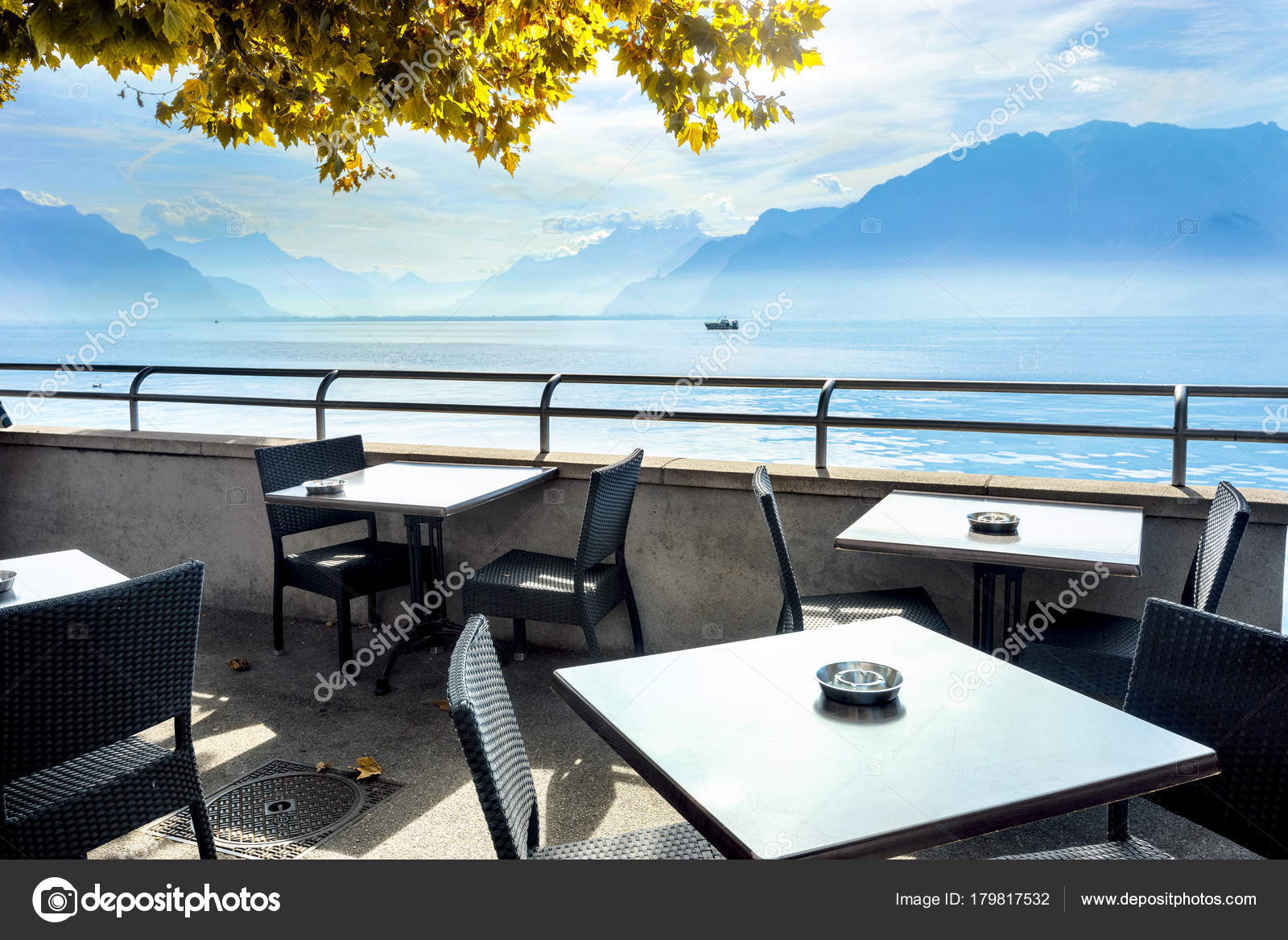 Scenic View Open Cafe Geneva Lake Vevey Vaud Canton Switzerland Stock Photo Image By C Bareta Scenic View Open Cafe Geneva Lake Vevey Vaud Canton Switzerland Stock Photo Image By C Bareta