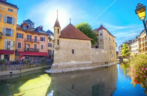 Cityscape Ancient Prison Now Museum Old Town Annecy France — Stock Photo, Image