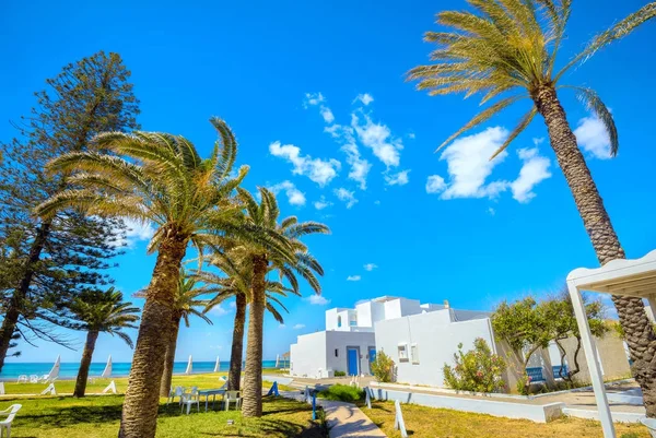 Costa Balneario Nabeul Túnez África Del Norte — Foto de Stock