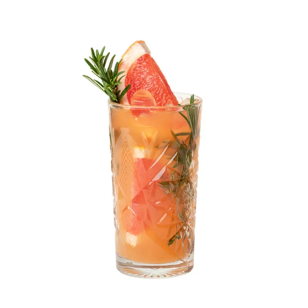 Kalter Cocktail-Drink Isolation auf einem weißen lizenzfreie Stockbilder