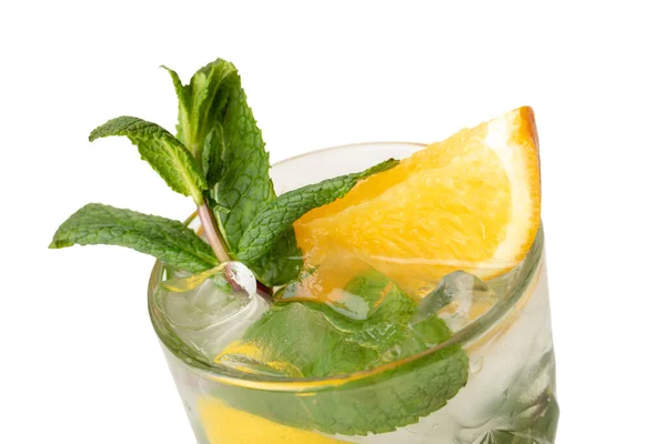 Isolamento de bebida de coquetel Mojito em um branco Imagem De Stock