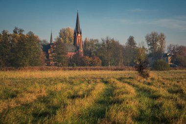 Konstancin Katolik Kilisesi Jeziorna, Mazowieckie, Polan
