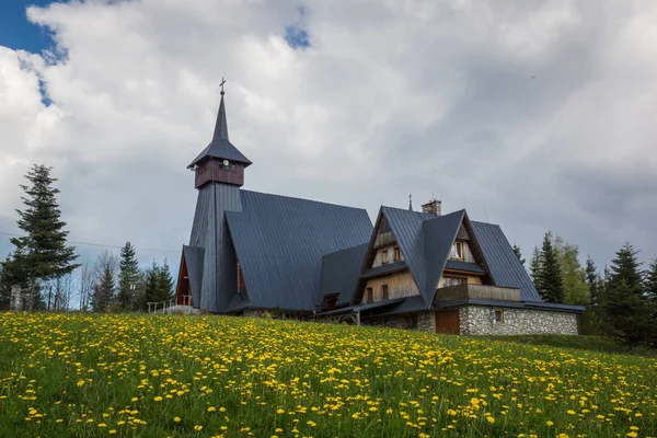 Gliczarow Gorny 'deki kilise, Malopolskie, Polonya — Stok fotoğraf