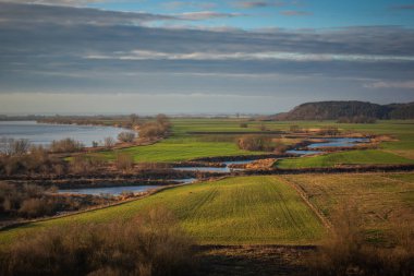 Gniew 'deki Vistula Nehri Vadisi, Pomorskie, Polonya