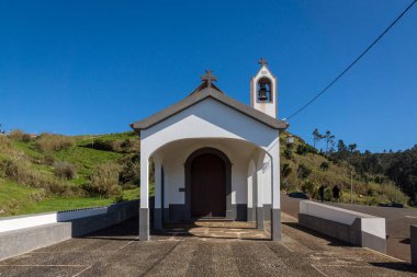 Portekiz 'in Madeira adasındaki Lombada Velha' da Nossa Sinyora da Boa Morte Kilisesi.
