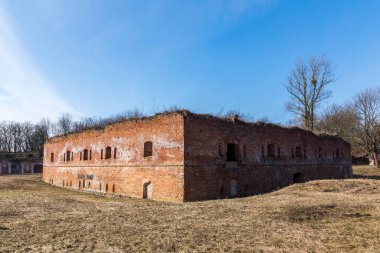 Polonya 'nın Nowy Dwor Mazowiecki kentindeki Fort Modlin (Napolyon' un Kuşkusu)