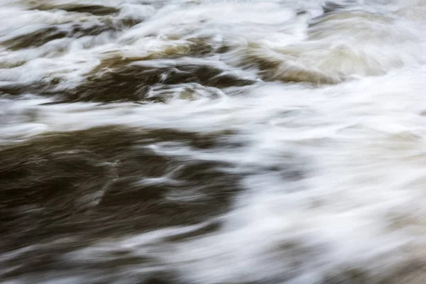 Κινούμενο Νερό Στο Ποτάμι Φυσικό Υπόβαθρο — Φωτογραφία Αρχείου