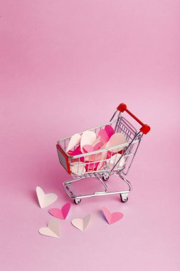 Aşk (Sevgililer Günü) geçmişi ya da düğün geçmişi. Pembe...