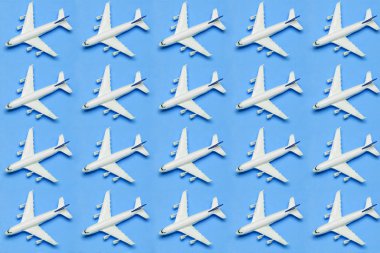 Minimum seyahat. Model uçak boş bir uçuşta 