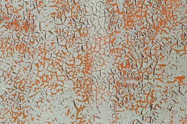 Старий Фон Фарбою Текстура Візерунок Очищення Висушеної Старої Фарби Стіні — стокове фото