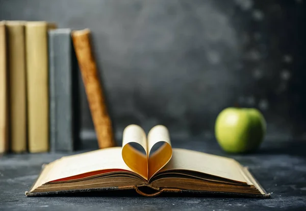 Buchstudie Bibliothek Und Wörterbuch Hintergrund Studierende Universitäten Und Hochschulen Schüler — Stockfoto