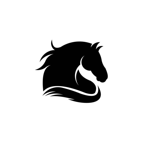 horse head ,abstract, illustration, logo, symbol, sport, team, mascot, head, emblem, animal, wild