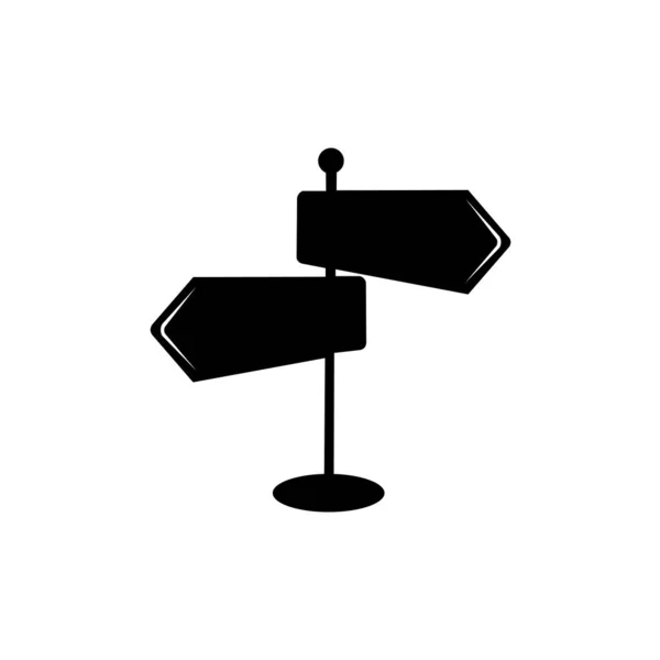 Натхнення Порожня Дошка Вивісок Вулиці Іконка Векторний Логотип Шаблон Ілюстрація — стоковий вектор