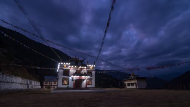 Jour Nuit Timelapse Monastère — Video