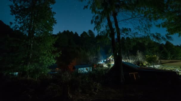 Moonrse Timelapse Arunachal — Wideo stockowe