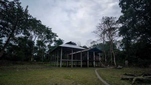 Aldeia Majuli Assam — Vídeo de Stock