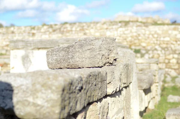 Ruïnes van Chersonesos Krim — Stockfoto