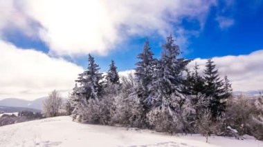 Dağı kış manzarası