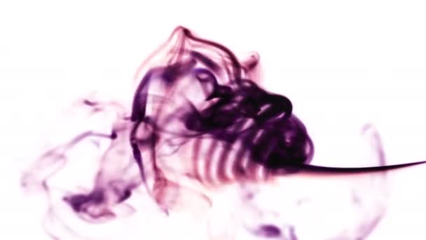 Formas abstractas. Humo. . — Vídeo de stock