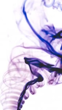 Soyut şekiller. Duman.