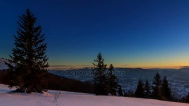 Güzel kış manzarası