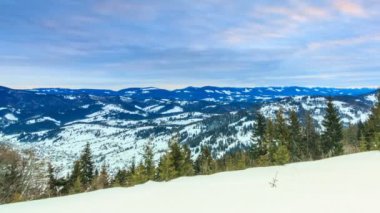 Güzel kış manzarası