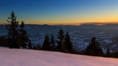 Güzel kış manzarası