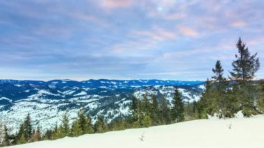 Güzel kış manzarası