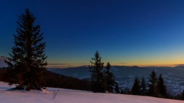 Güzel kış manzarası