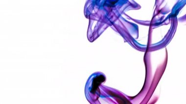 Soyut şekiller. Duman.