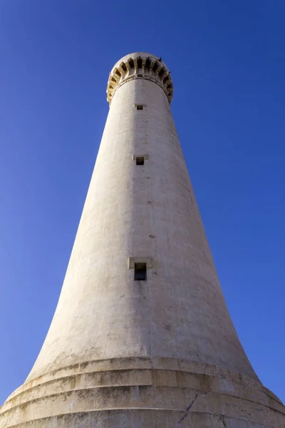 Lighthouse El Aank with the sky background. Casablanca. — Stock Photo, Image