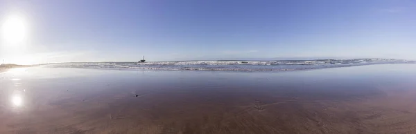 El Jadida plage vue sur l'océan Atlantique, destination célèbre . — Photo
