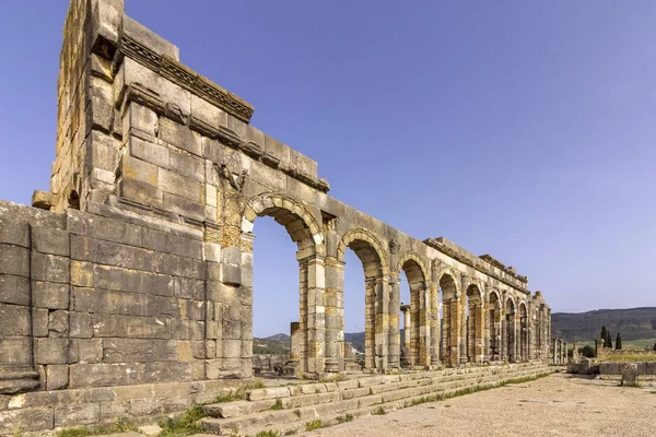 Archaeological Site of Volubilis, ancient Roman empire city, Unesco World Heritage Site