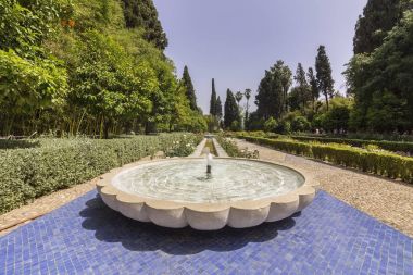 Jnan Sbil (Bou Jeloud bahçeler), antik kentin Royal park Fez eski Medine yakınlarında,