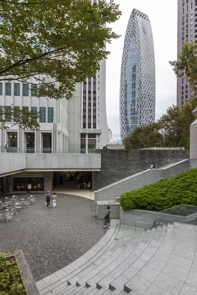 Tokio, paisaje urbano de arquitectura moderna en el rascacielos financiero —  Fotos de Stock