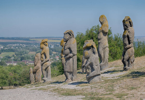 The Polovtsian and  Scythian idols