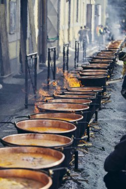 Karnaval fasulyesi, İtalyan geleneği.