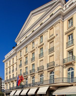 Dört mevsim Hotel des Bergues Cenevre cephe