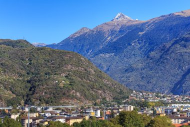 Görünüm Bellinzona, İsviçre