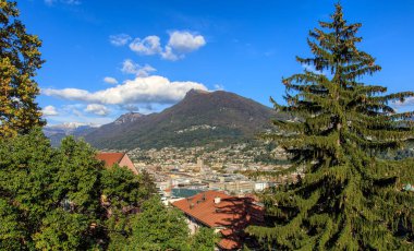 Lugano sonbahar akşam