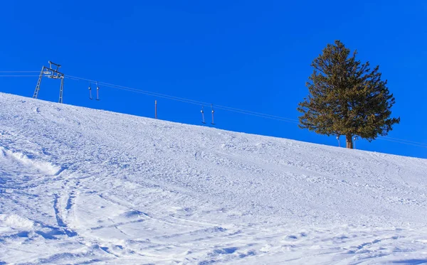 View on Mount Rigi in winter — Stock Photo, Image