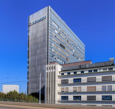Basel, İsviçre'de bina Novartis