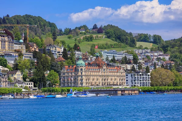 Meer van Luzern in Zwitserland — Stockfoto