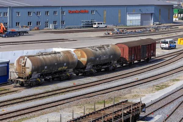 Railways in Zurich, Switzerland — Stock Photo, Image