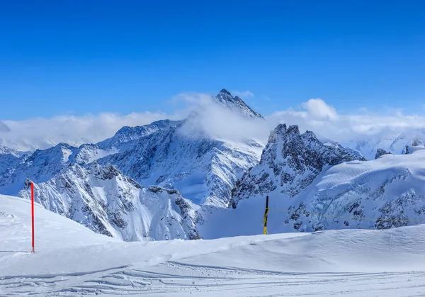 アルプス、スイスの山ティトリスからから冬ビュー — ストック写真
