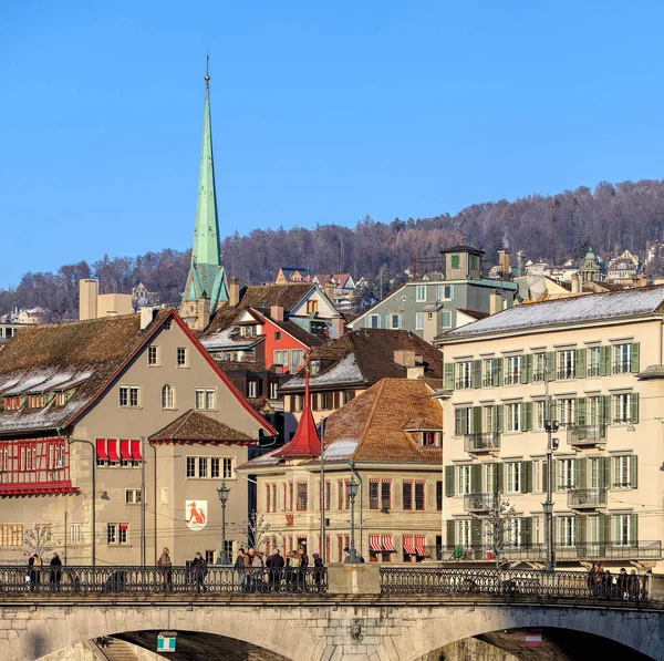 Città vecchia della città di Zurigo — Foto Stock
