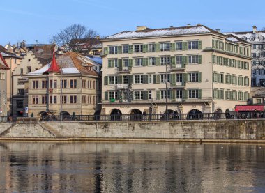 Kış Zurich, İsviçre